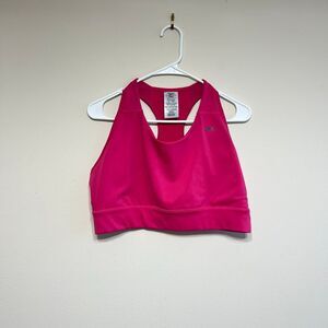 Reebok Hot Pink Sports Bra 2XL Athletic Training
